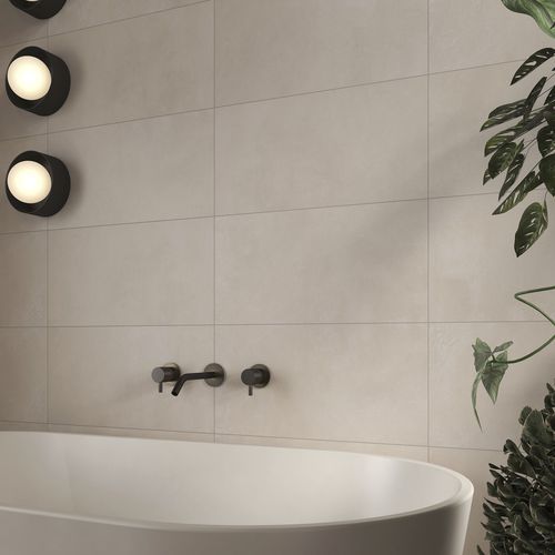 Placas de revestimento em grés porcelanato - M021 - Novoceram sas - acabamento em pedra / para ambiente interno / para sala