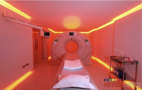 Forro de tela tensionada em lona - NON PVC TEXTILE - Stretch Ceilings - acústico / com motivos impressos / luminoso