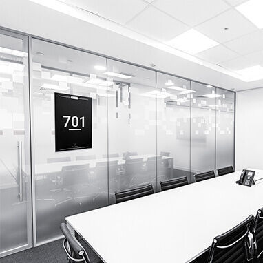 Placa de identificação de parede - Vista Sharp - Vista System - em alumínio / em braille / para ambiente interno