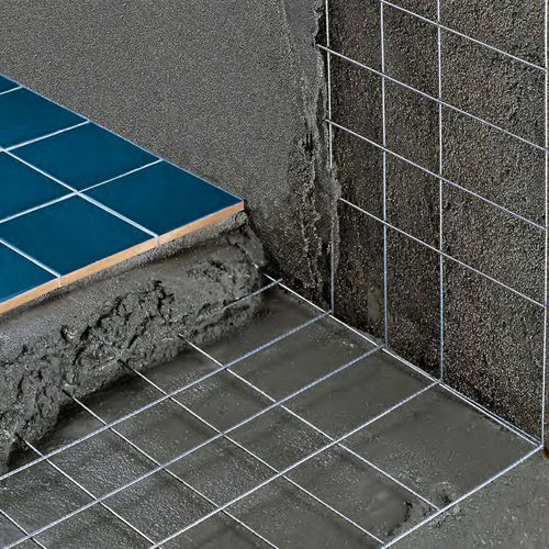 Tela metálica soldada em aço galvanizado - PAVITEC PRO - CAVATORTA - para prevenção de fissuras / para contrapiso