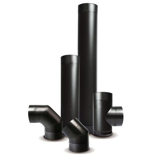 Tubo de chaminé em aço inoxidável - DOMUS MONO - LANDINI - em gesso