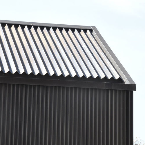 Revestimento de fachada nervurado - MONTAFORM® DESIGN 110-4/800 - MONTANA BAUSYSTEME - em folhas / de alumínio / em aço
