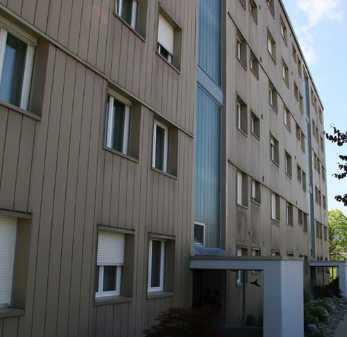 Revestimento de fachada nervurado - MONTAFORM® MF 25-6/1050 - MONTANA BAUSYSTEME - em folhas / em alumínio / em aço