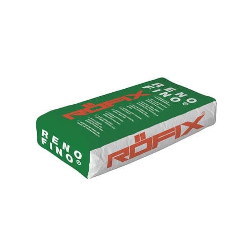 Reboco de acabamento - RENOFINO® - ROEFIX - para ambiente interno / para ambiente externo / para parede