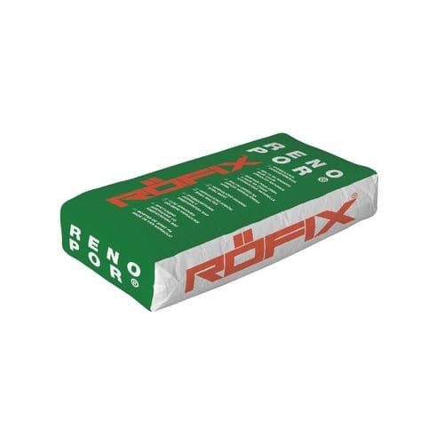Argamassa colante de regularização - RENOPOR® - ROEFIX - com cal / de cimento