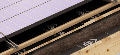 Manta impermeabilizante para telhado - BYTUM PHOTOVOLTAIC - ROTHO BLAAS - em rolo / asfáltica