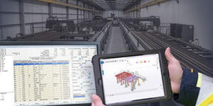 Software de gestão - POWERFAB - TEKLA - de gestão de projetos / para estrutura de concreto / para estrutura de aço