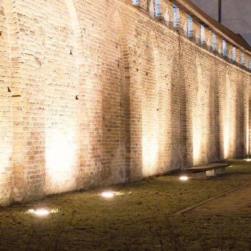 Luminária de embutir no piso - ERA - Civic S.r.l. - de LED / para lâmpada fluorescente compacta / halôgena