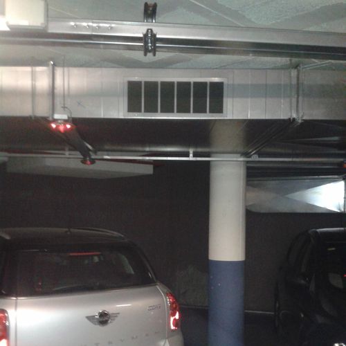 Grelha de ventilação em aço galvanizado - SCV - MADEL - retangular / para insuflamento e retorno de ar / aquecedora