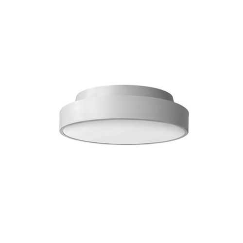 Plafon contemporâneo - BIG FLAT - SIDE ILLUMINAZIONE SPA - redondo / em aço / em policarbonato