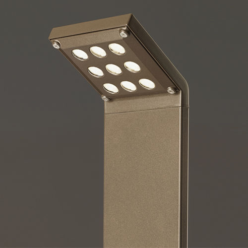 Poste balizador de iluminação de jardim - SIDESIGN - SIDE ILLUMINAZIONE SPA - contemporâneo / em alumínio fundido / em vidro