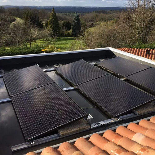 Sistema de fixação metálico - SOLTERRE PV - FS10 SUD  - TERREAL - para terraço de cobertura / para sistema fotovoltaico / para painéis solares