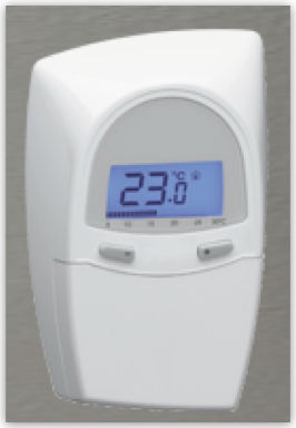 Termostato programável - Lucht LHZ Elektroheizung GmbH & Co. KG - para aquecimento / de parede / branco