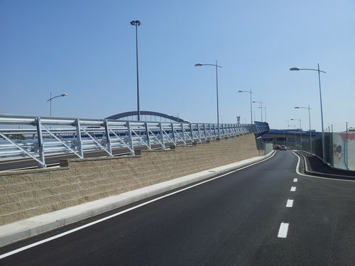 Muro de contenção em concreto - MACWALL&reg; - Maccaferri - modular / em elementos pré-fabricados