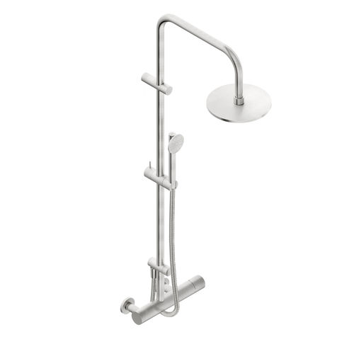 Conjunto de chuveiro de parede - DOX4914TZY - Neve rubinetterie - contemporâneo / da linha comercial / tipo chuva