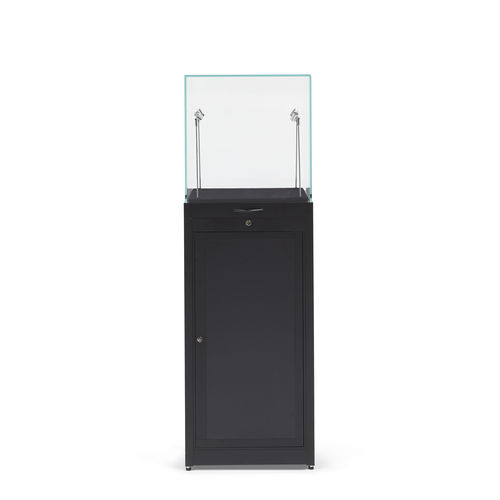 Vitrina contemporânea - CLOCHE V50 - SARAZINO VITRINES - em MDF / em alumínio / em vidro temperado