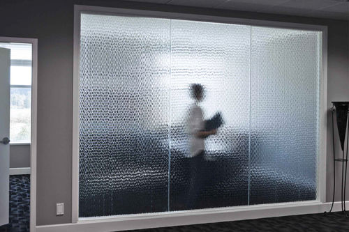 Painel de vidro para ambiente interno - JOSIAH J : TEARDROP - Nathan Allan Glass Studios Inc