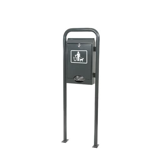 Dispensador de sacos coletores de fezes de cão para espaço público - 7077-20 - Metallwerke Renner GmbH