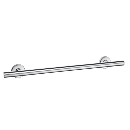 Barra de apoio em inox escovado - H0864041 - HEXOTOL - reta / de parede / para hotel