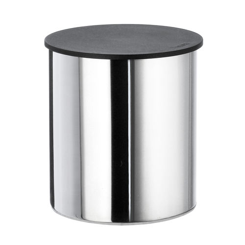 Caixa organizadora em inox escovado - H0864021 - HEXOTOL - com tampa / para banheiro