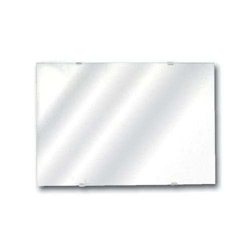 Espelho para banheiro de parede - H0496301 - HEXOTOL - da linha comercial / contemporâneo / retangular