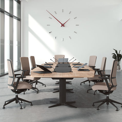 Cadeira de escritório contemporânea - TNK 500 - Actiu - para ambiente interno / em tecido / em alumínio