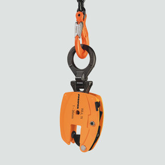 Garra de elevação vertical - MODEL KL - PFEIFER - para viga / para chapa