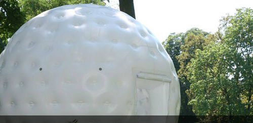 Membrana arquitetônica em Tenara® - TEA HOUSE - SEFAR - para estrutura inflável