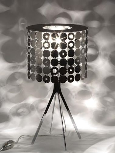 Luminária de mesa - BUBBLE ROUND - LE LABO DESIGN - em aço inoxidável polido / em aço inoxidável escovado / contemporânea