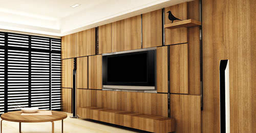 Painel para construção em madeira laminada colada - TIMBER - SM'art - para ambiente interno