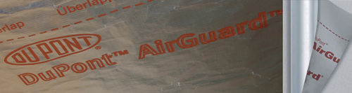 Barreira antivapor em compósito - AIRGUARD® - Dupont Building and Construction - refletiva