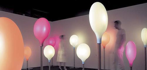 Luminária de piso - DE-LIGHTED - Dupont Building and Construction - em Corian® / de design original / para ambiente interno