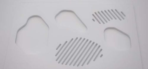 Painel decorativo de parede - NORMOGRAPH - Dupont Building and Construction - em Corian® / em madeira maciça / 3D