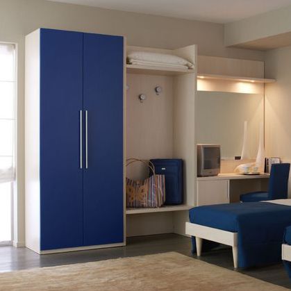 Guarda-roupa contemporâneo - Corazzin Group - Contract & hotel - em carvalho / com portas de abrir / para hotel