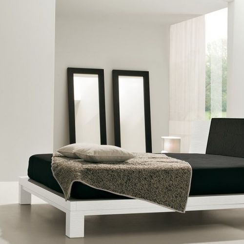 Espelho de piso - LIGHT - Morassutti Arredamenti - contemporâneo / retangular / em carvalho