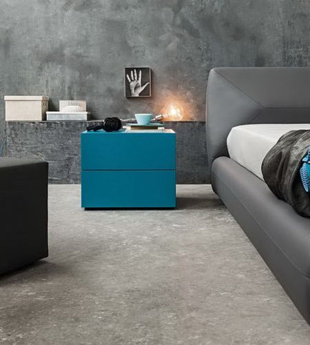 Criado-mudo contemporâneo - TOMMY - Morassutti Arredamenti - em madeira laqueada / retangular / da linha residencial