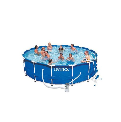 Piscina tubular - 28233 - INTEX - para ambiente externo / elevada / em poliéster
