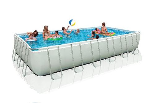 Piscina tubular - 28361 - INTEX - para ambiente externo / elevada / em poliéster