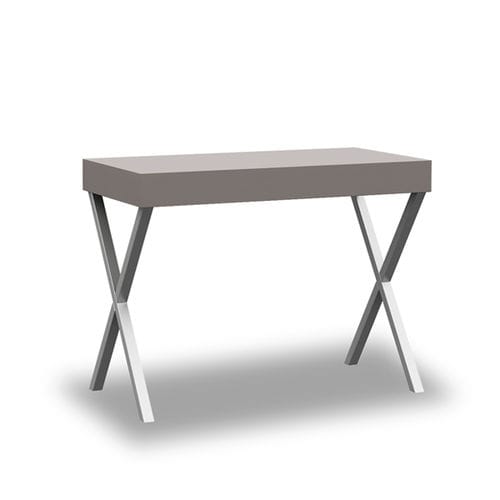 Mesa secretária contemporânea - VANI V004B - POITOUX - em madeira / em laminado / metálica
