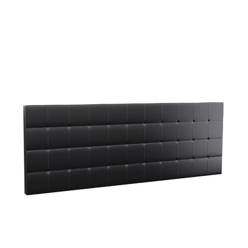Cabeceira para cama de casal - VANI V001B - POITOUX - contemporânea / em tecido / em couro