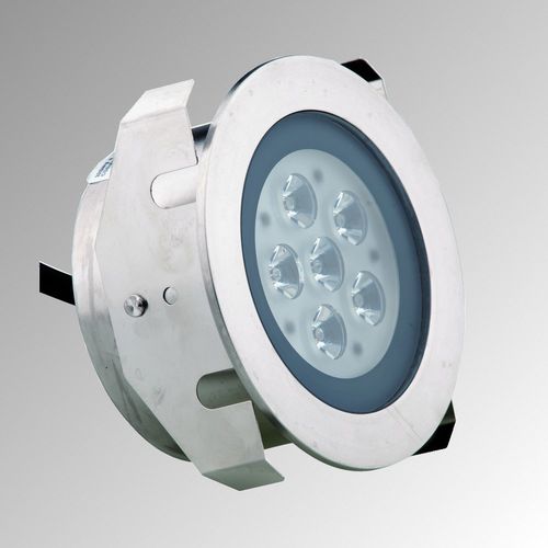 Luminária de embutir no piso - AQUA 6 - TEKNI-LED - de LED / redonda / IP68