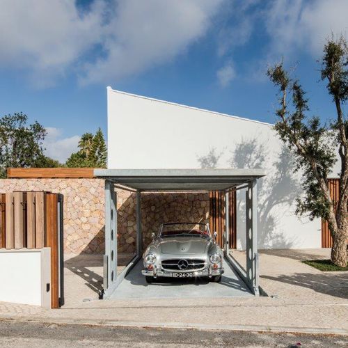 Elevador de carros hidráulico - IP1-CM FF42  - IdealPark - para o setor terciário / residencial / sala de imersão 3D