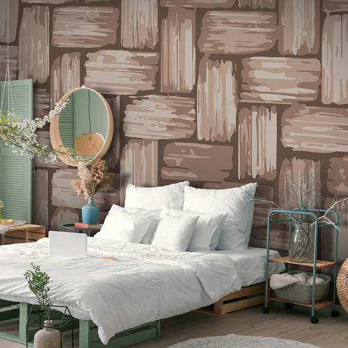 Papel de parede contemporâneo - VINEM VE2409 - LGD01 décor mural sur mesure - com natureza / panorâmico / efeito 3D