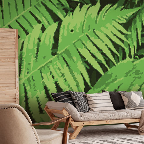 Papel de parede contemporâneo - PALUMA - LGD01 décor mural sur mesure - com natureza / panorâmico / efeito de tecido
