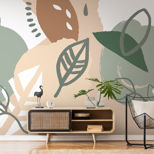 Papel de parede contemporâneo - SCANDINA SC1637 - LGD01 décor mural sur mesure - com natureza / floral / panorâmico