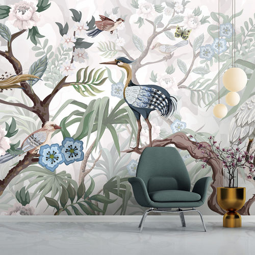 Papel de parede contemporâneo - ARDEA AD2219 - LGD01 décor mural sur mesure - com natureza / floral / panorâmico