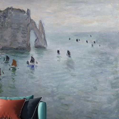 Papel de parede clássico - ETRETAT - LGD01 décor mural sur mesure - com natureza / efeito de tecido / cor personalizável