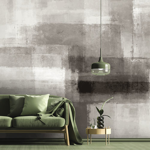 Papel de parede contemporâneo - PENTI PE5274 - LGD01 décor mural sur mesure - panorâmico / cinza / em não tecido