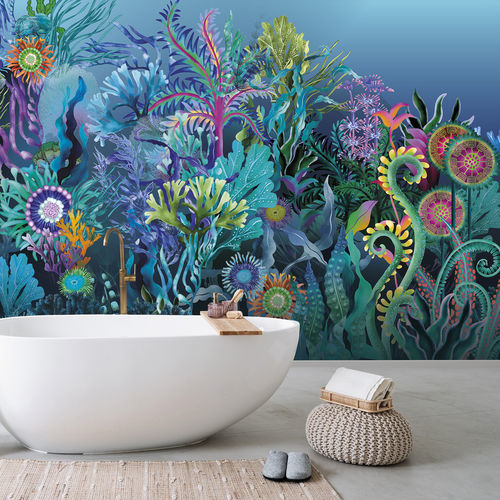 Papel de parede contemporâneo - FOISON FS1207 - LGD01 décor mural sur mesure - com natureza / floral / panorâmico