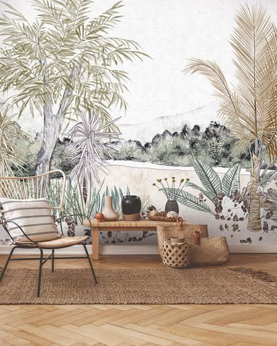 Papel de parede contemporâneo - EDEN - LGD01 décor mural sur mesure - com natureza / com cena / panorâmico